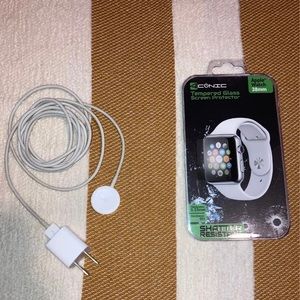 Charging Cable & Screen Protector 38mm